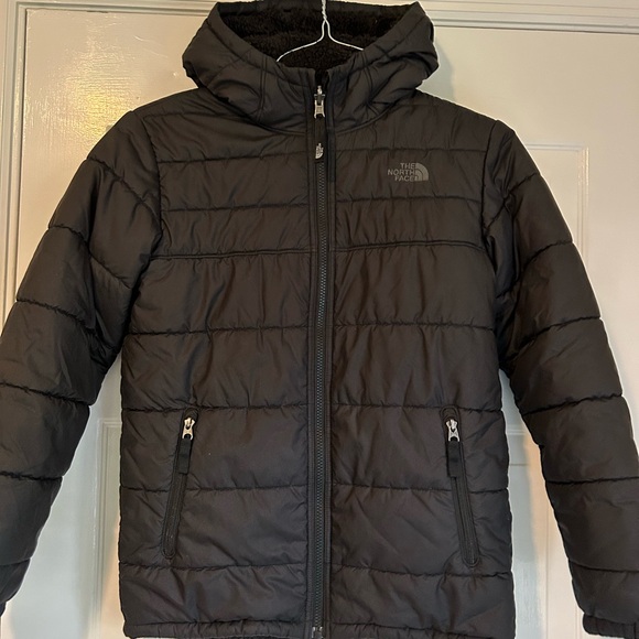 The North Face Kids Charcoal Puffer Jacket - Picture 1 of 3